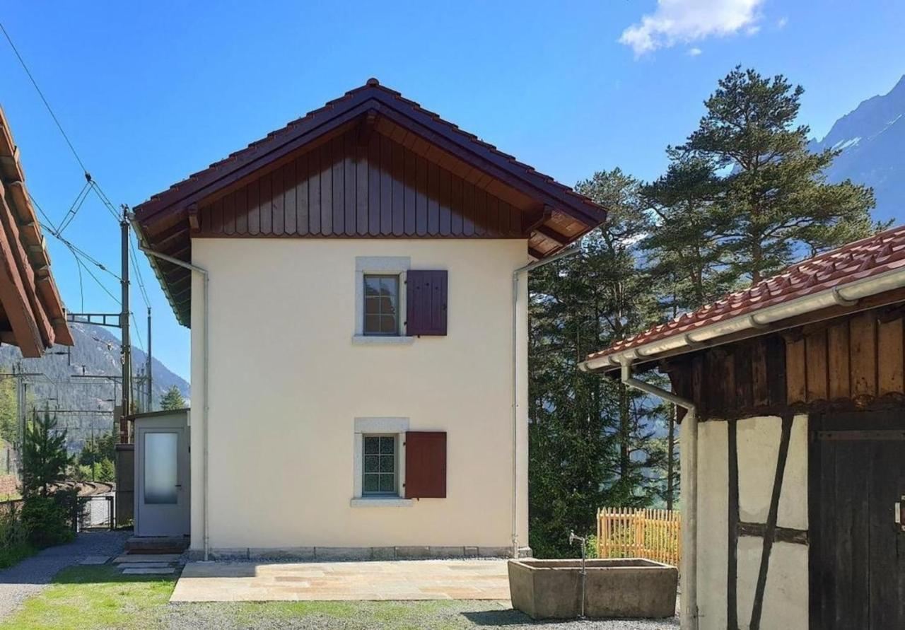 바센 Bahnwaerterhaus Eggwald 빌라 외부 사진
